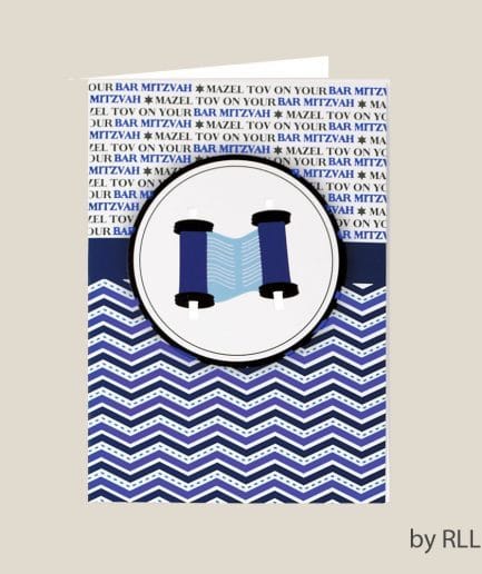 Tarjeta Bar Mitzvah