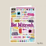 Tarjeta Bat Mitzvah