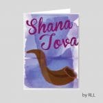 Set 8 tarjetas Shana Tova