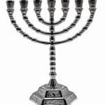 Menorah Plateada