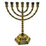 Menorah Dorada