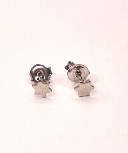 Aros Estrella David Plateado