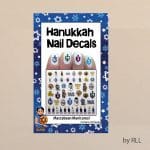 Set stickers uñas Januca