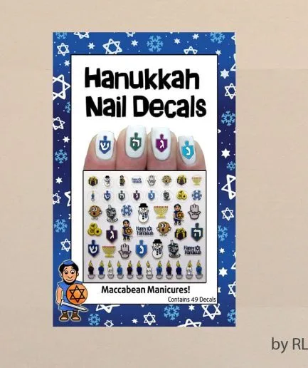 Set stickers uñas Januca