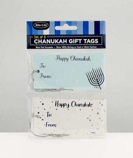 Etiquetas de regalo Januca