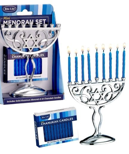 Set mini Janukia y velas