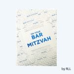 Tarjeta Bar Mitzvah