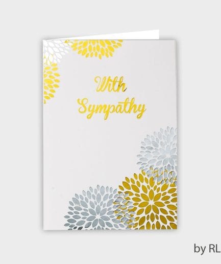 Tarjeta de Condolencias