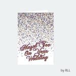 Tarjeta Felicidades Matrimonio