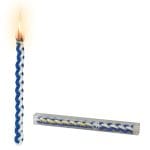 Vela Havdala azul y blanca
