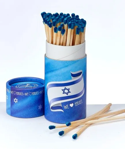 Caja fósforos “We Love Israel”