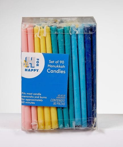 Velas Jánuca dobles